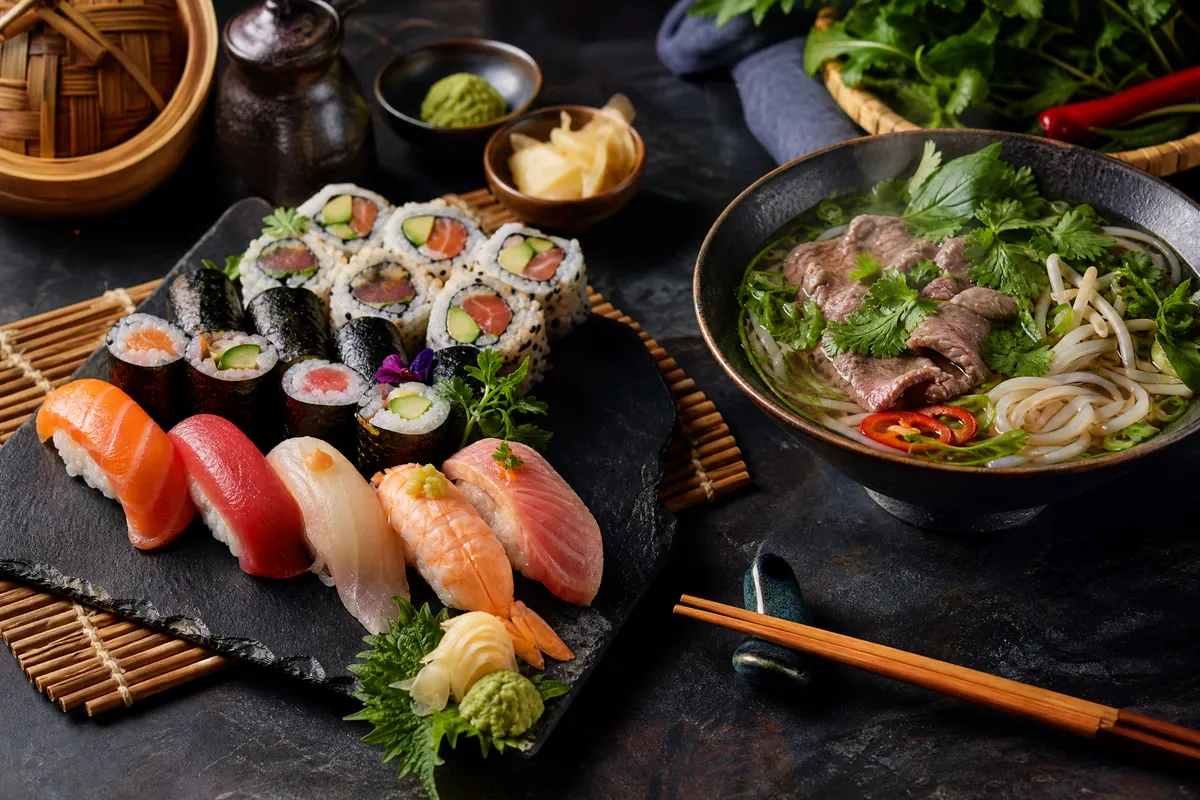 Die besten Asiaten (Sushi, Vietnamesisch, Thai & Co.) in Regensburg & Landkreis – Symbolbild Asiatische Küche