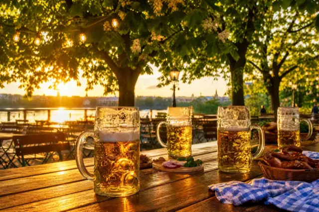 Die besten Biergärten & Bars in Regensburg & Landkreis – Symbolbild Biergärten & Bars