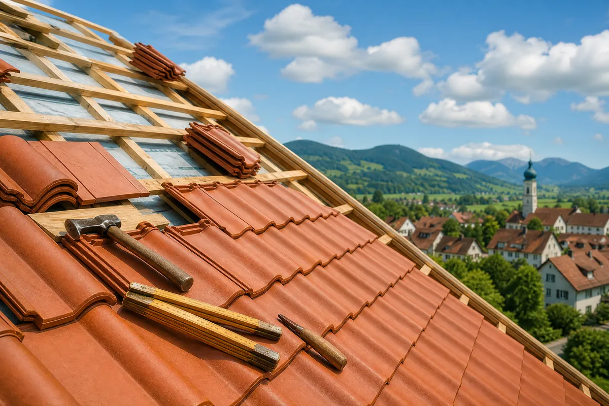 Die besten Dachdecker & Zimmereien in Regensburg & Landkreis – Symbolbild Dachdecker & Zimmerer