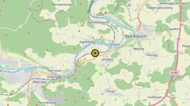 Karte von Bad Abbach
